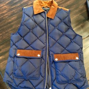 Quilted JCrew vest